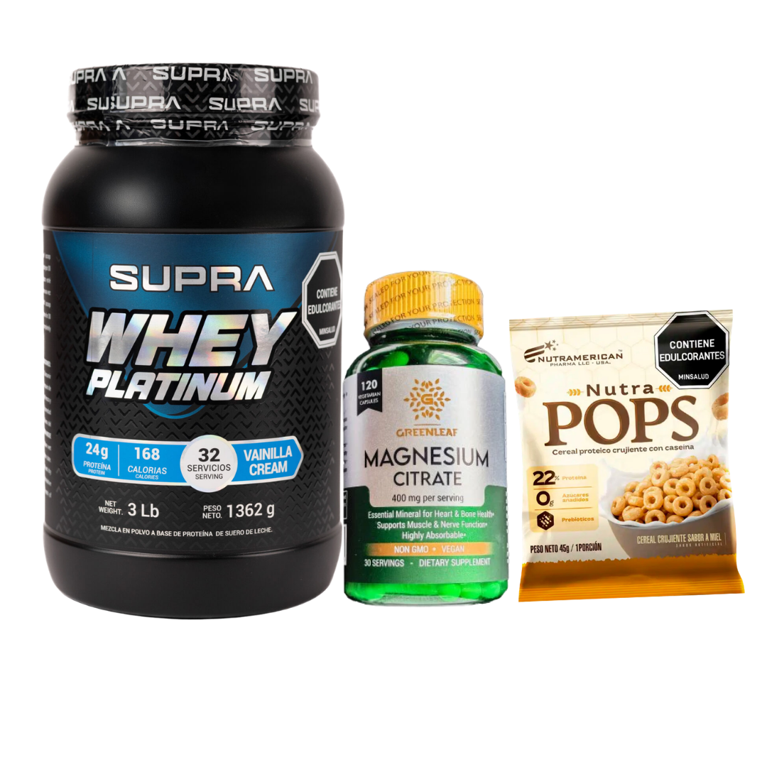 COMBO CITRATO WHEY 3LB