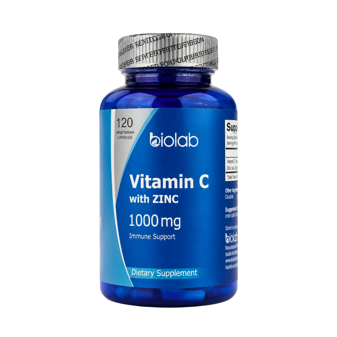 Vitamina C con Zinc 1000 mg – Biolab