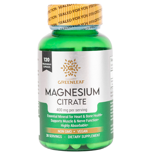 Citrato De Magnesio 120 Cap