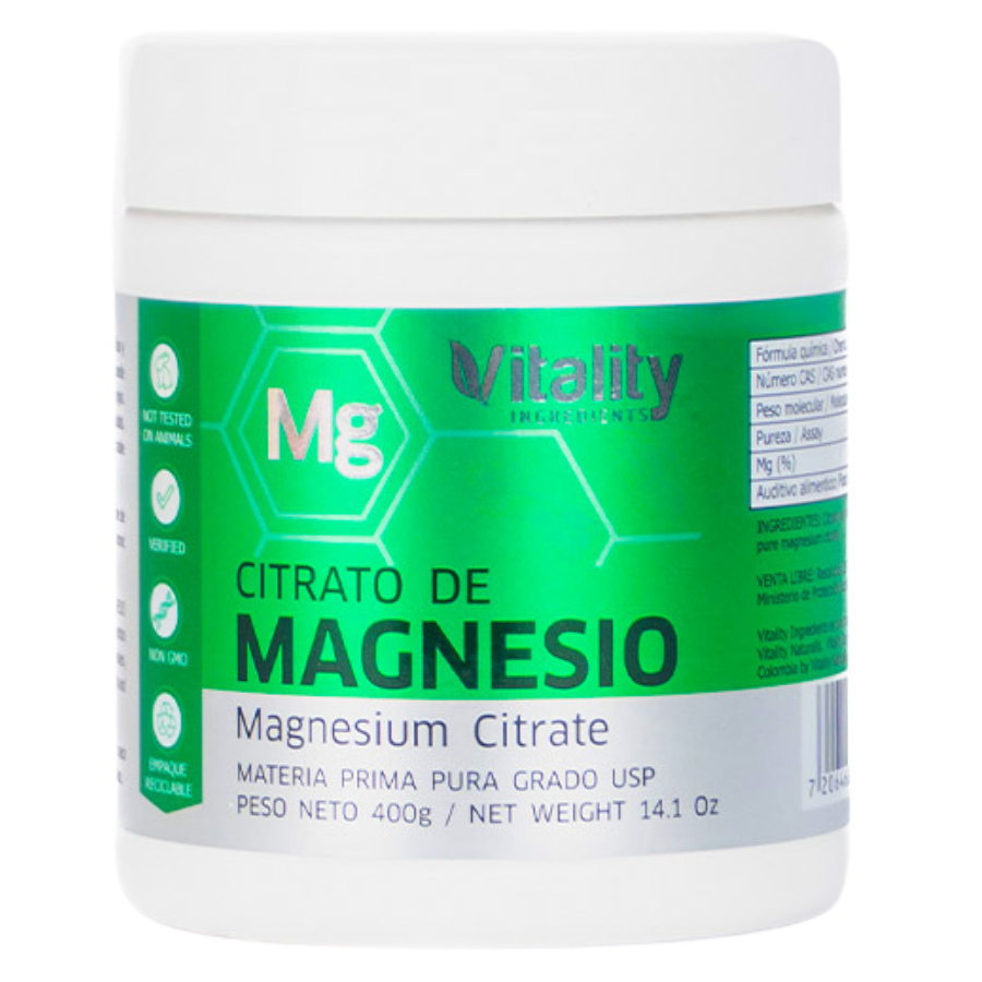 Citrato De Magnesio Polvo Vitality