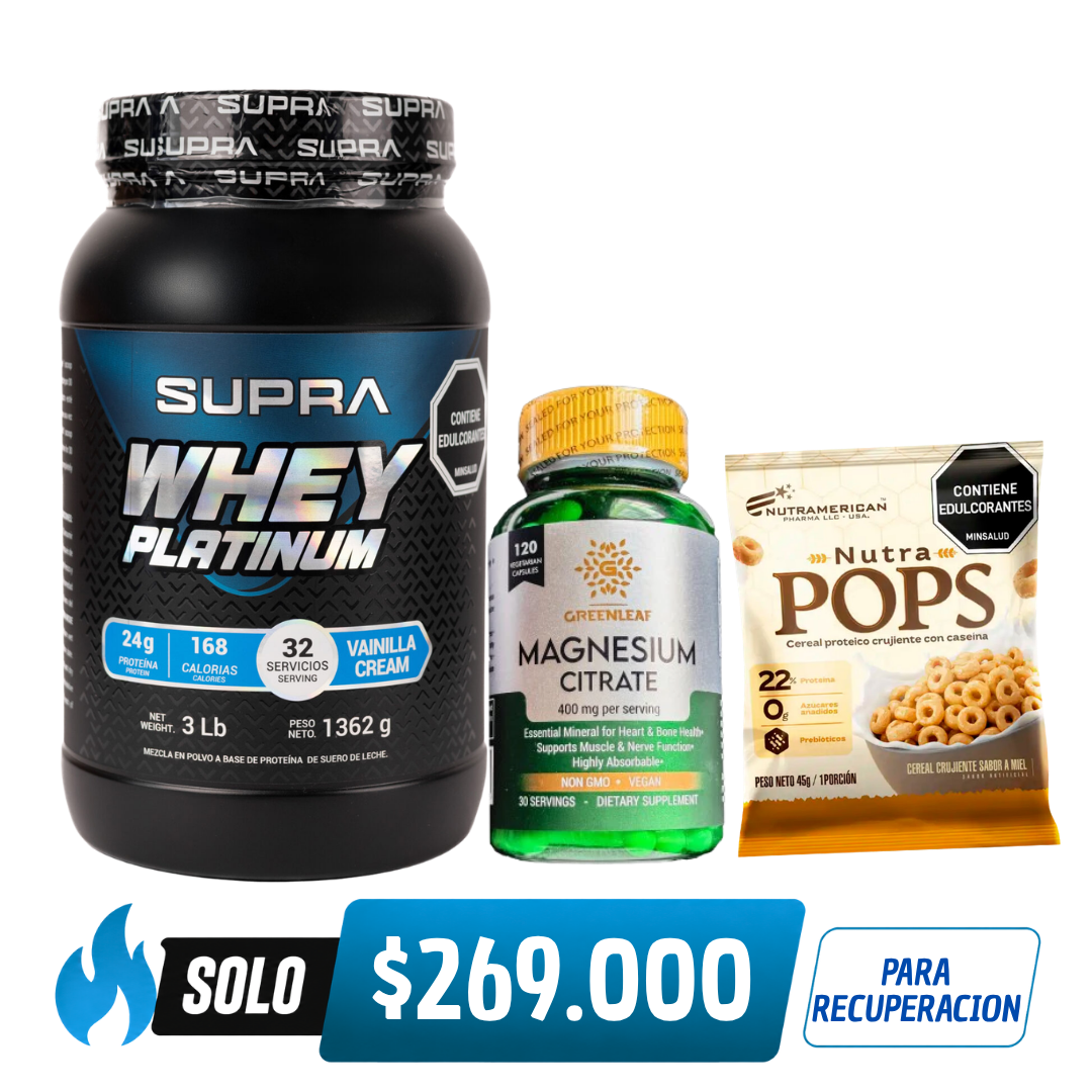 COMBO CITRATO WHEY 3LB