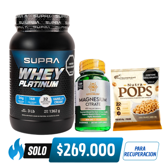 COMBO CITRATO WHEY 3LB