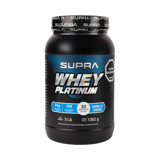 Proteína Whey Platinum 3Lb – Supra