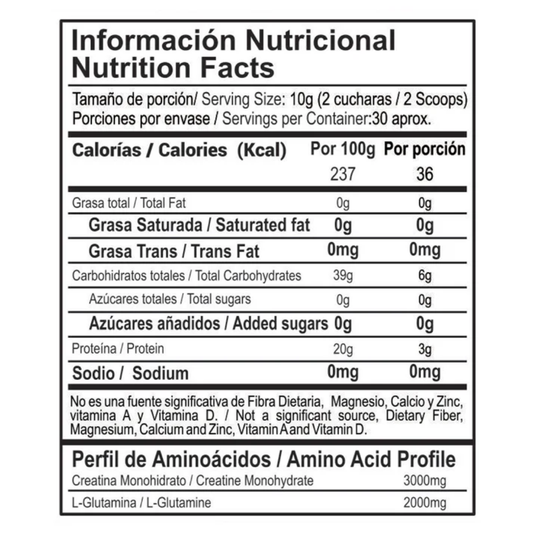 CRX Monohidrato 600gr NusPro
