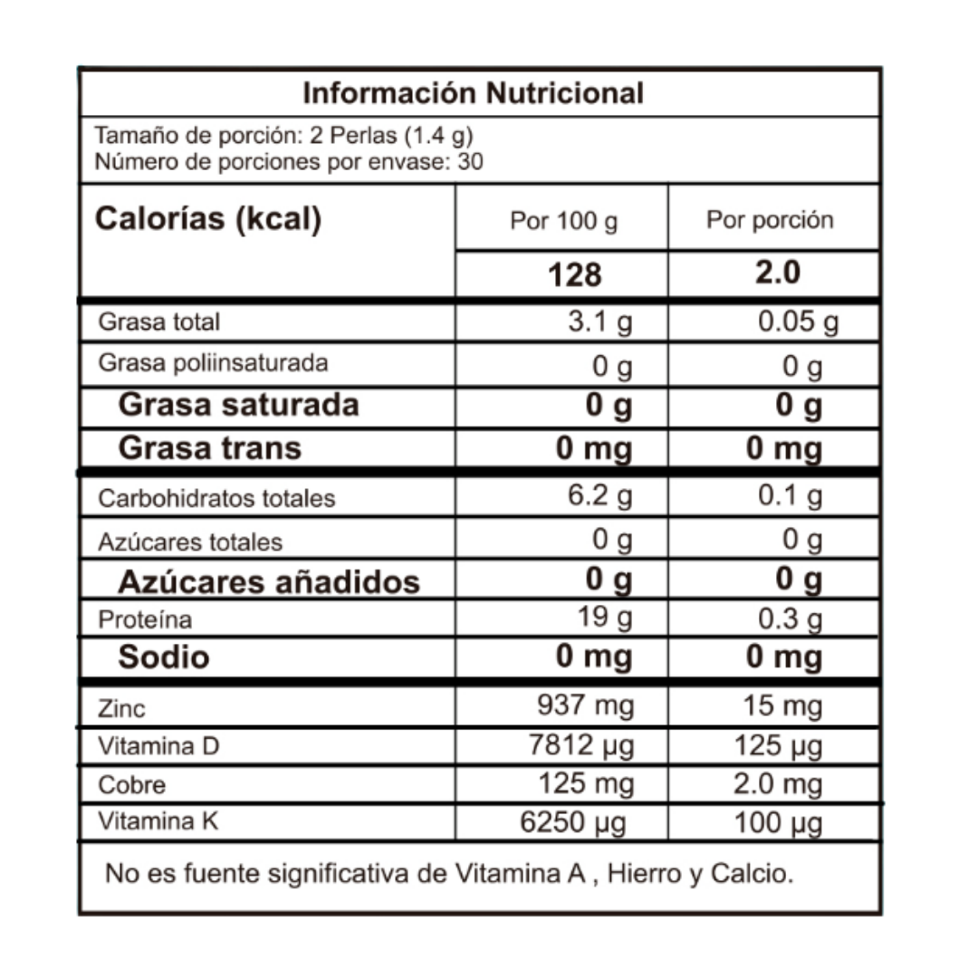 VITAMINA D3 Y K2, ZINC, COBRE
