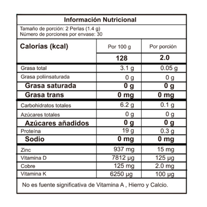 VITAMINA D3 Y K2, ZINC, COBRE