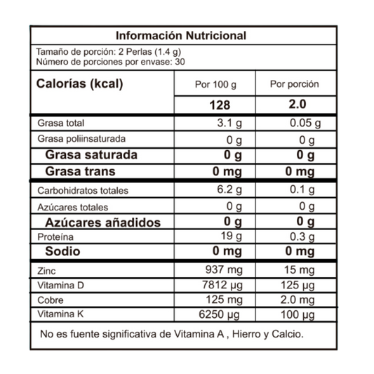 VITAMINA D3 Y K2, ZINC, COBRE