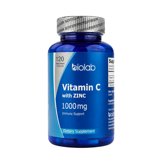 Vitamina C con Zinc 1000 mg – Biolab
