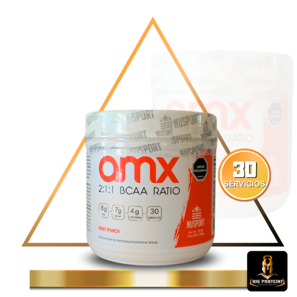 AMX BCAA RATIO -30 Servicios- Fruit Punch