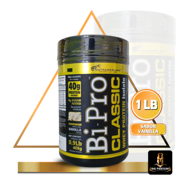 Bi Pro Classic -Proteína Limpia- 1lb -Vainilla-