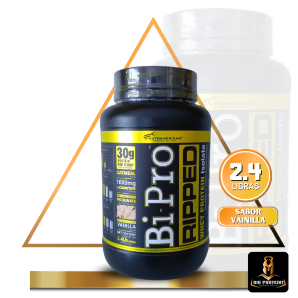 Bi Pro Ripped -Proteina Limpia - 2.4lb -Vainilla-