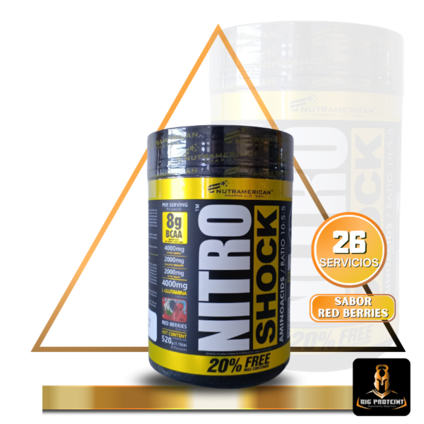 Nitro Shock 26 Servicios -Red Berries-