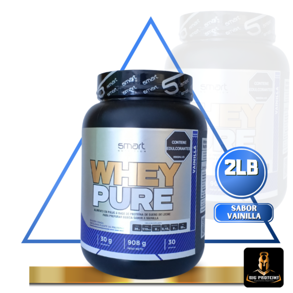 Whey Pure - Proteina Limpia- 2lb -Vainilla-