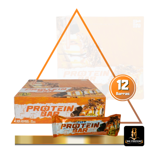 Barra De Proteina X12 -Caramelo