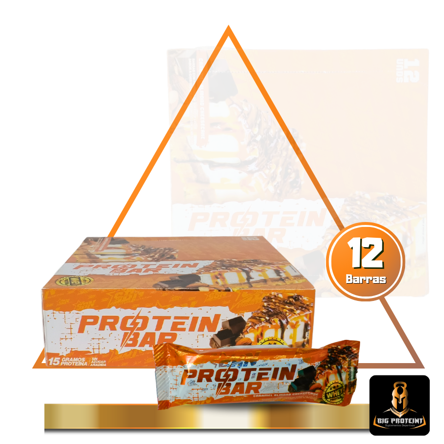 Barra De Proteina X12 -Caramelo