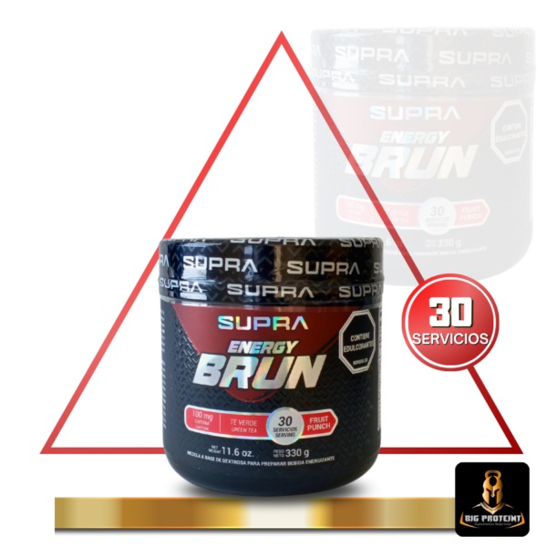 Supra Energy Brun -30 Servicios- Ponche De Frutas