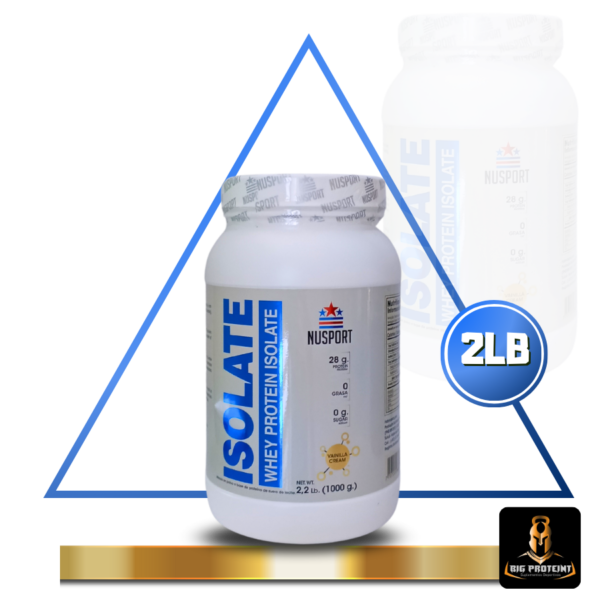 Isolate Whey Proteína 2 Lb -Vainilla-