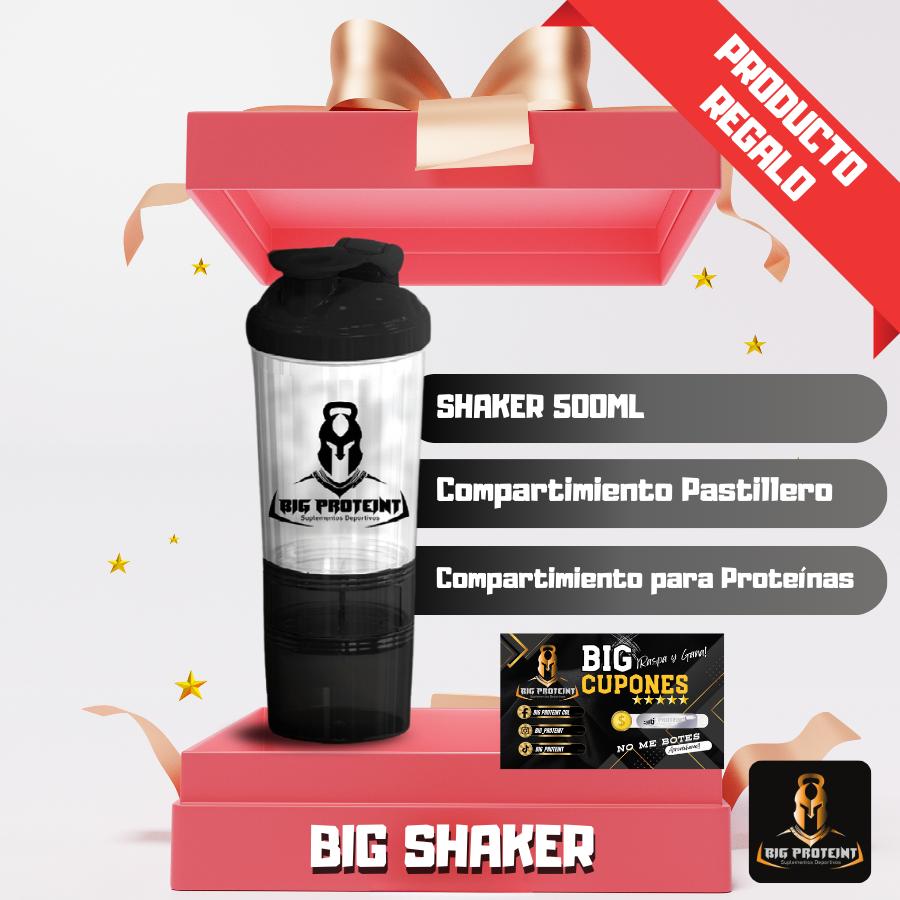 BIG SHAKER NEGRO & BIG DESCUENTO