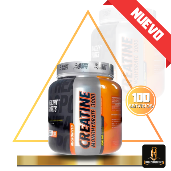 Creatina Healthy Sports 100 Servicios