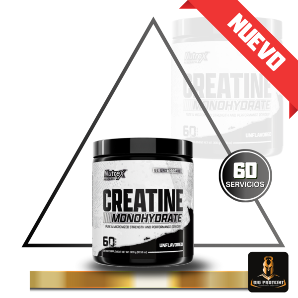 Creatina Nutrex 60 Servicios