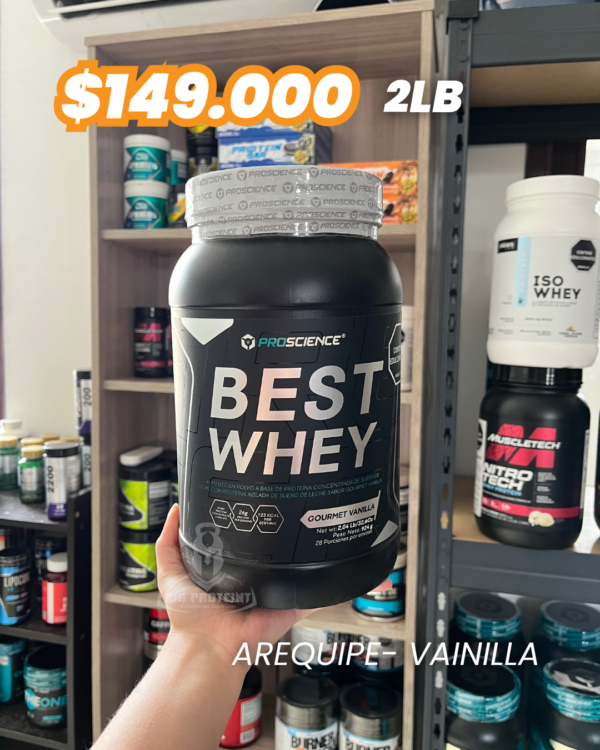 Best Whey -2 Lb- Vainilla - Imagen 2