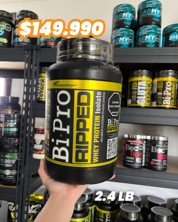 Bi Pro Ripped -Proteina Limpia - 2.4lb -Vainilla- - Imagen 2