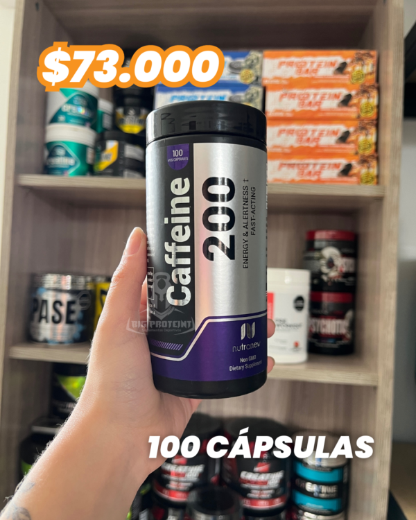 Cafeina 200 - 100 Caps - Imagen 2