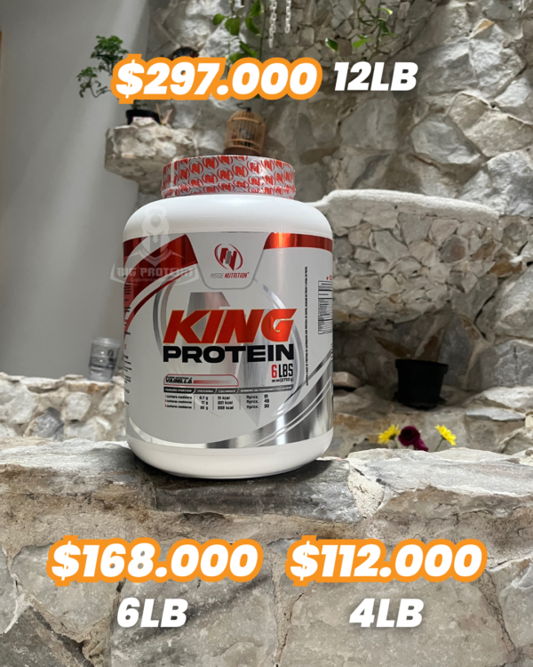 King Protein 6 Lb Vainilla - Imagen 2