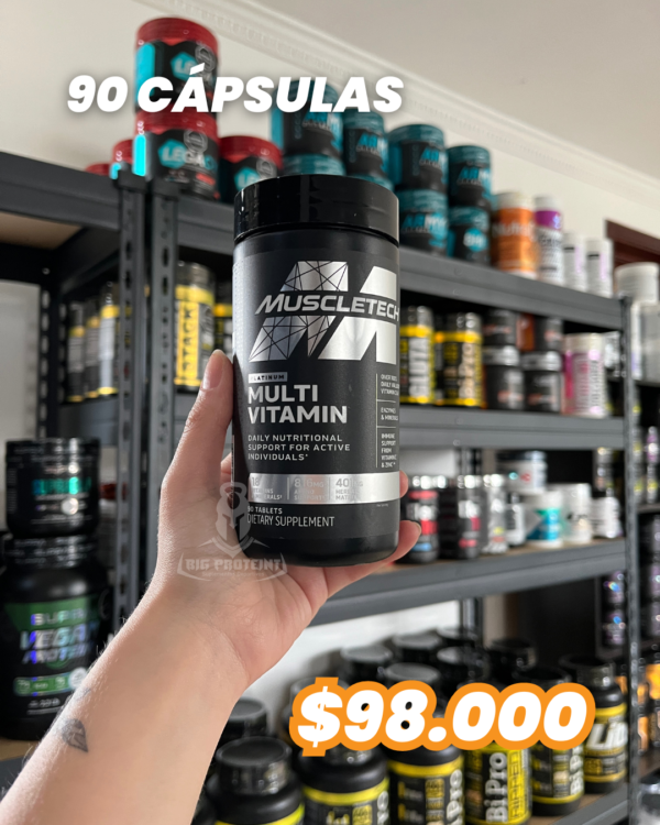 Multivitaminico Muscle Tech - 90 Cap - Imagen 2