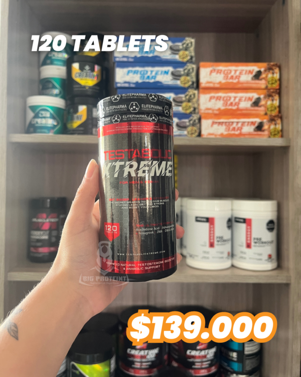 Testabolic Xtreme 120 Tablets - Imagen 2