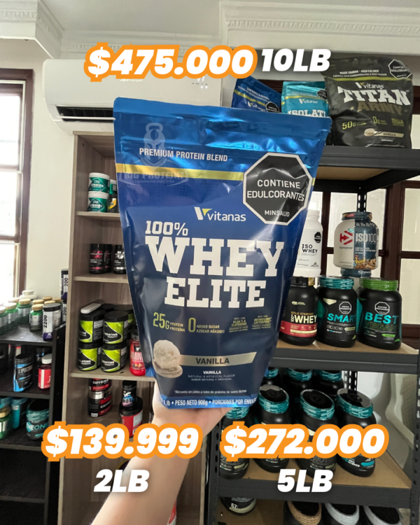 Whey Elite 10 Lb - Imagen 2