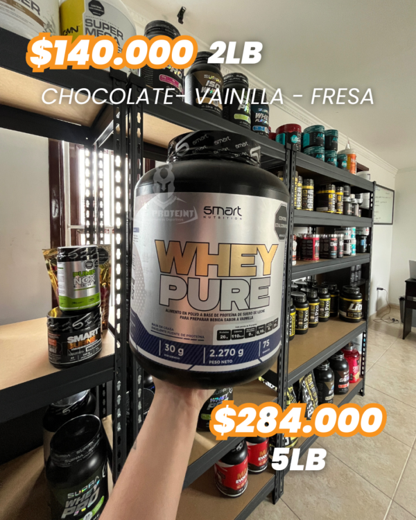 Whey Pure -Proteina Limpia- 5 Lb -Chocolate- - Imagen 2