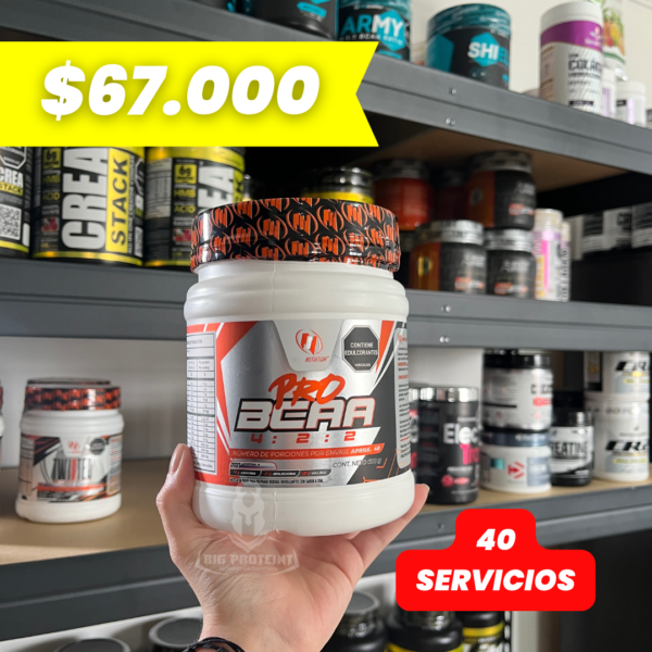 King Pro Bcaa 40 Servicios - Imagen 2