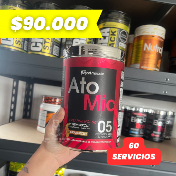 Creatina Atomic -60 Servicios- - Imagen 2