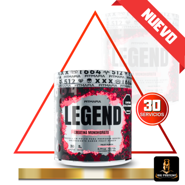 Creatina Legend Monohidratada 30 Servicios Fruit Punch